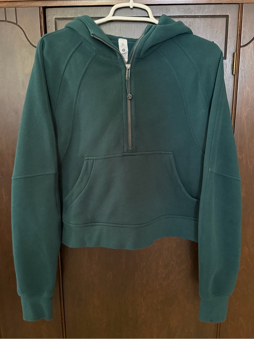 Lululemon Scuba Half Zip Cropped Hoodie - M/L
